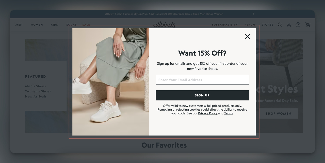 the impact of exit pop-ups with discounts