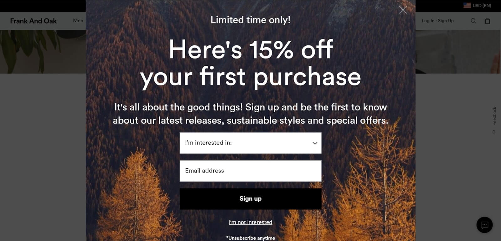 ajuster les pop-ups