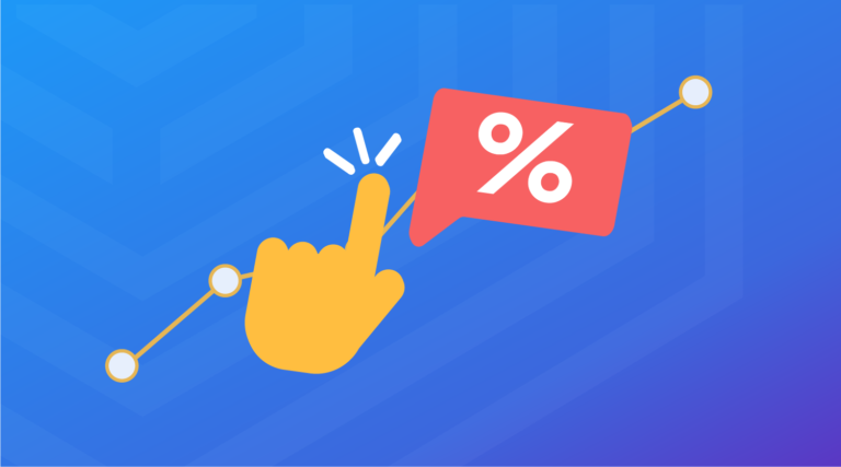 le taux de clics des pop-ups