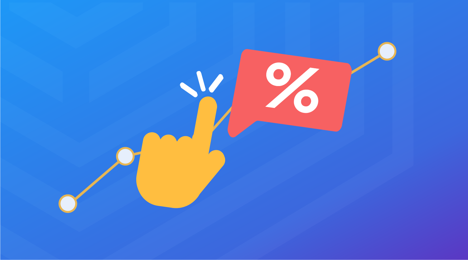 le taux de clics des pop-ups