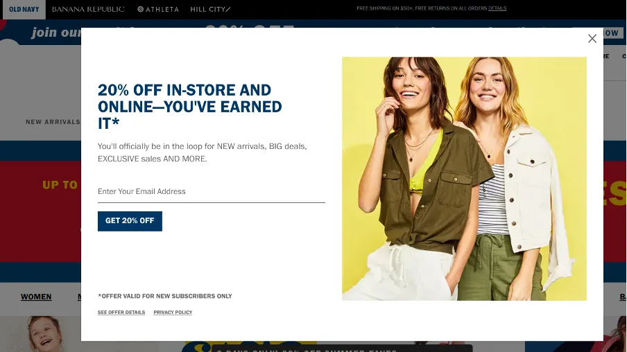 pop-up marketing