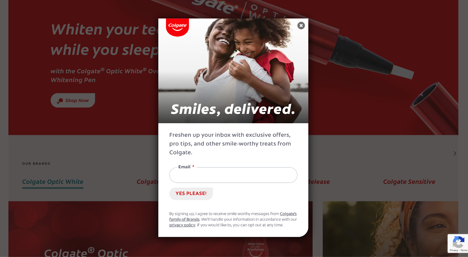 pop-ups SEO-friendly