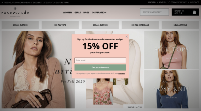 Pop-ups et data