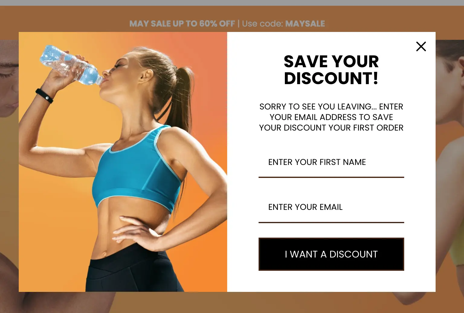 Popups d’intention de sortie