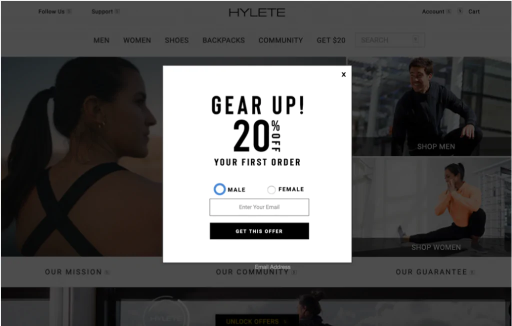 high-performance pop-up