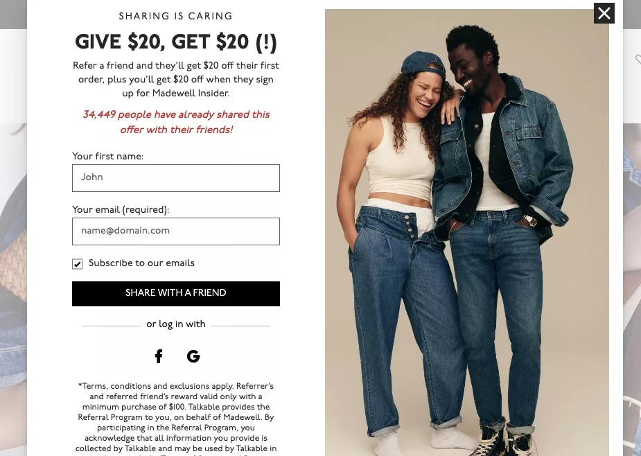 pop-up